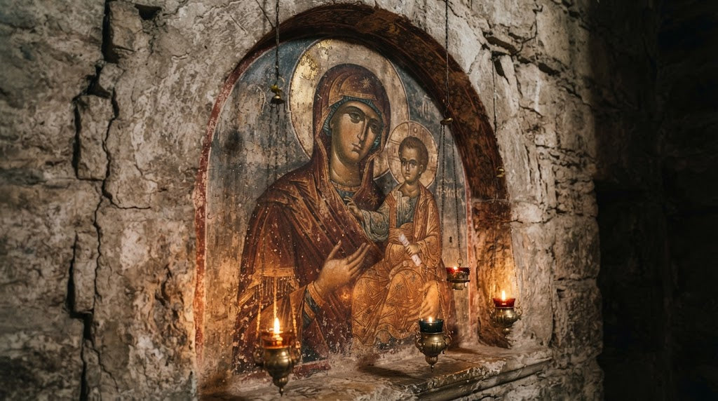 Panagia Gorgoepikoos : l'icône qui exauce rapidement — histoire, miracle et vénération