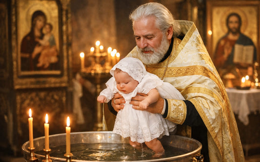 Baptême Orthodoxe : Tout ce qu'il faut savoir (déroulement, préparation et cadeaux)