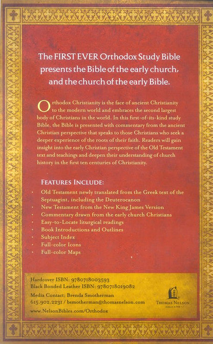 The Orthodox Study Bible