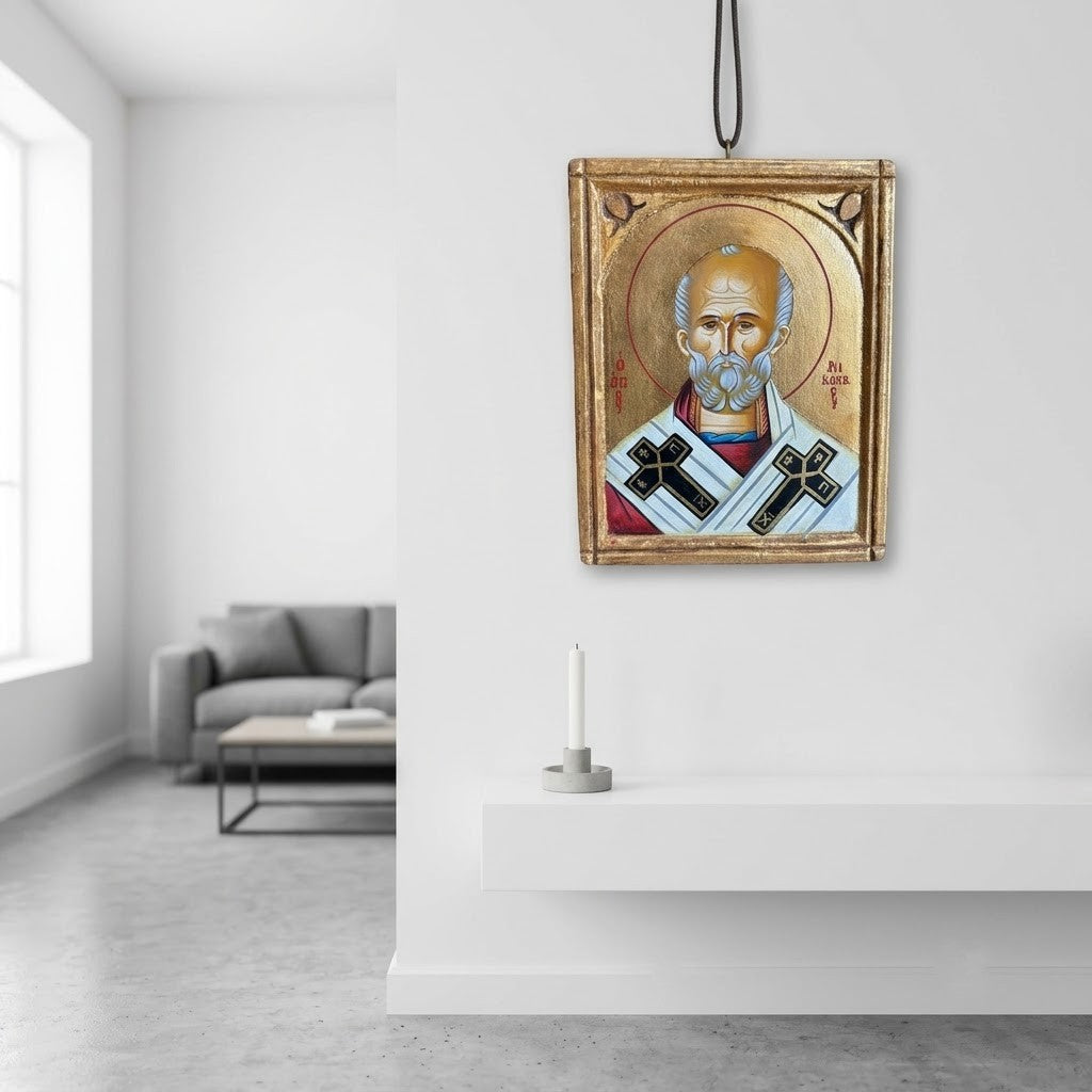 Icona di San Nicola di Myra — Il Taumaturgo