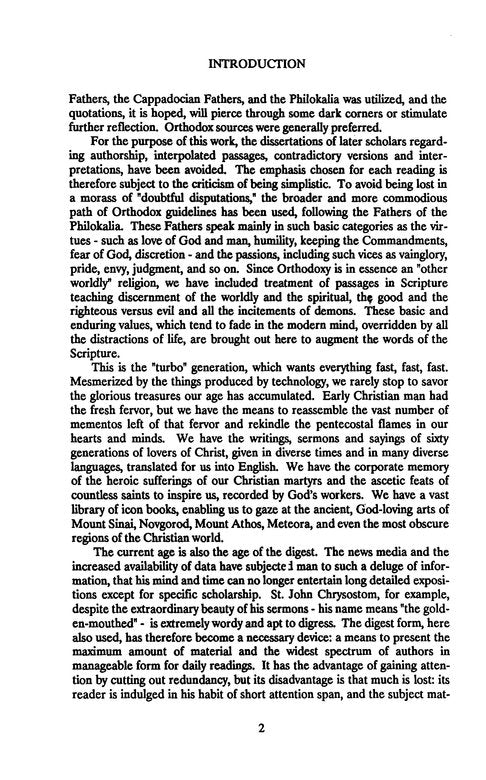 The Bible and the Holy Fathers for Orthodox