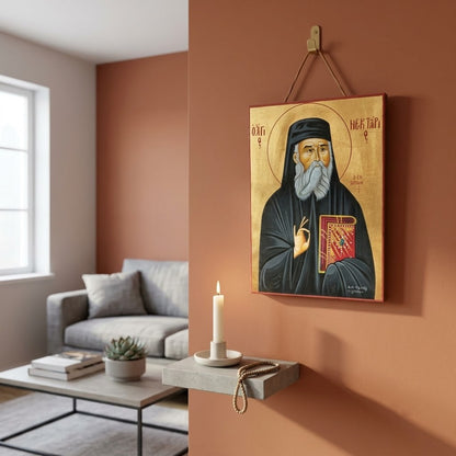 Icon of Saint Nektarios of Aegina — Metropolitan of Pentapolis