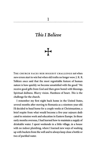 The Thrill of Orthodoxy: Rediscovering the Adventure of Christian Faith