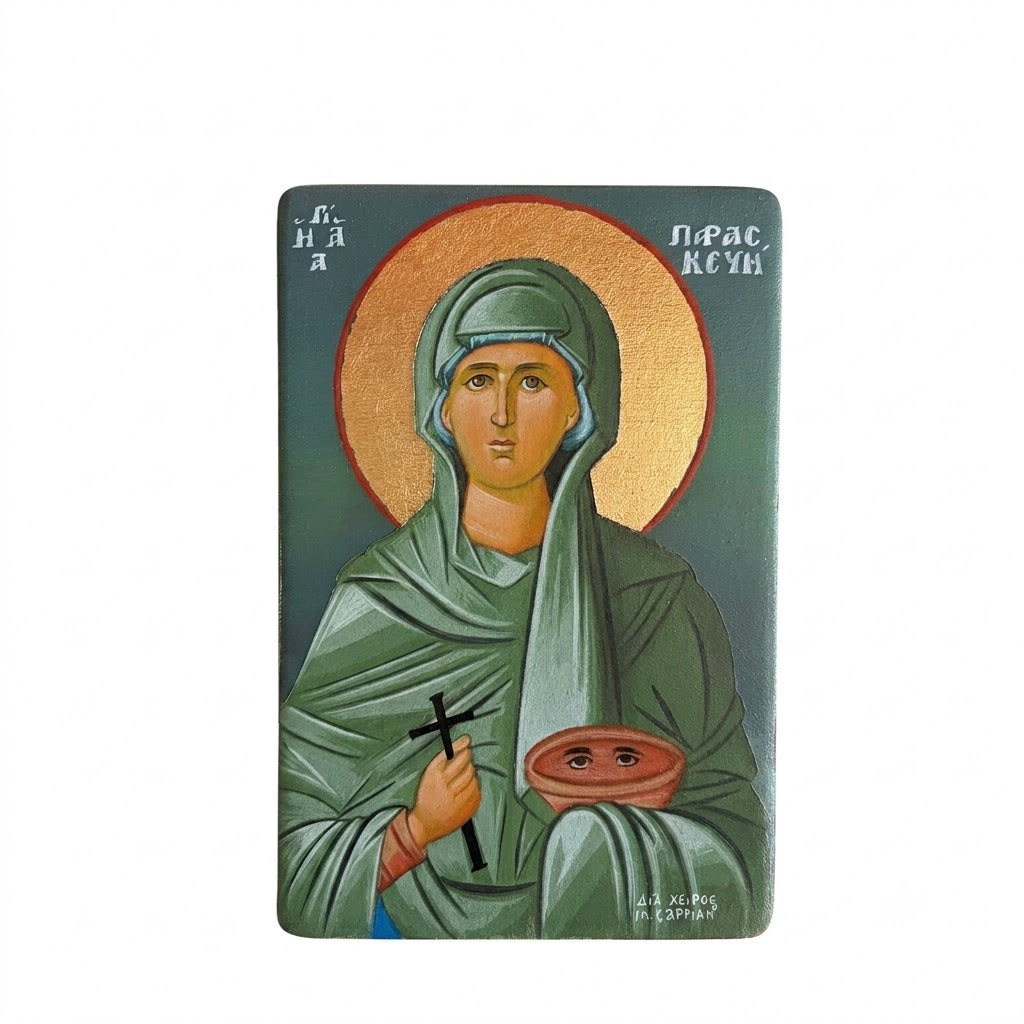 Icon of Saint Paraskevi — Protector of Eyesight