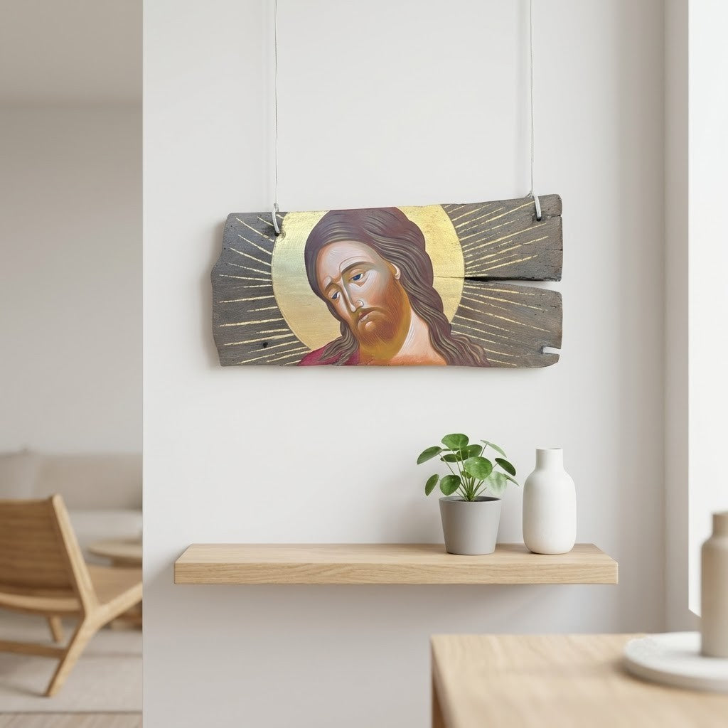 Icône du Christ Nymphios (l'Époux) — Hagiographie sur Bois