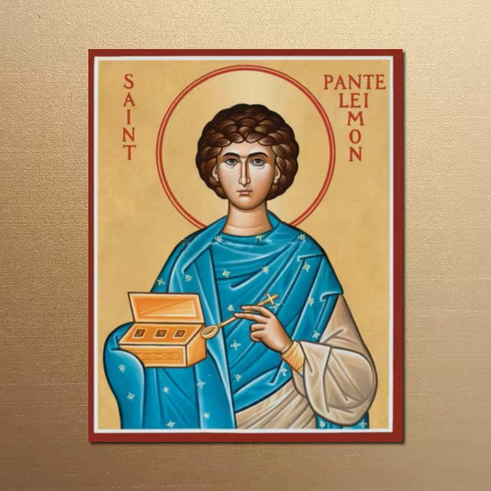 Icône Saints Pierre et Paul sur Toile — Art Byzantin Orthodoxe HD pour Église et Maison