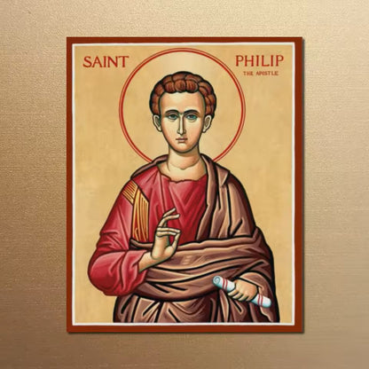 Icône Saints Pierre et Paul sur Toile — Art Byzantin Orthodoxe HD pour Église et Maison