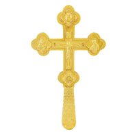 Croix de Bénédiction à Main, 8,5 Pouces, Alliage de Zinc