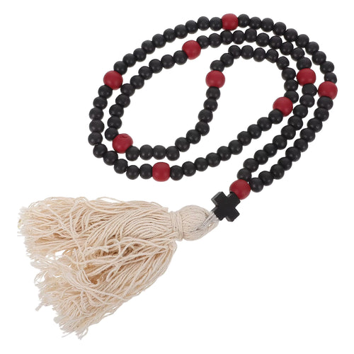Chapelet de Prière Orthodoxe en Bois, 110 Grains