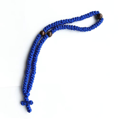 Chapelet de Prière Orthodoxe à 100 Grains, Fait Main
