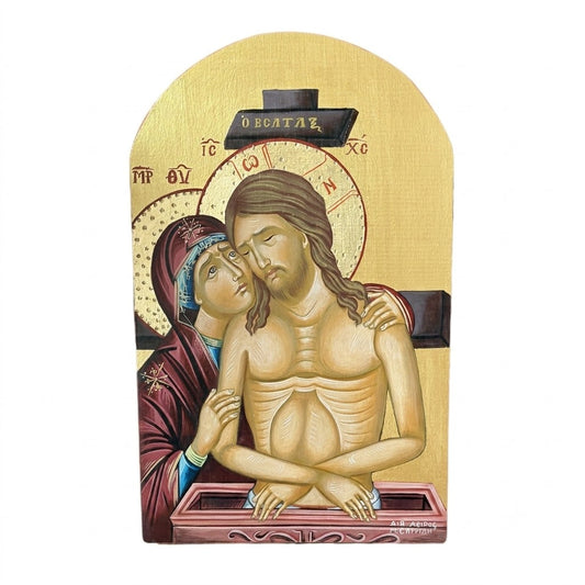 Icône de l'Extrême Humiliation (Akra Tapeinosis) — Christ au Tombeau