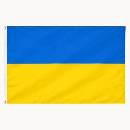 Drapeau de l'Ukraine : signification et achat en ligne