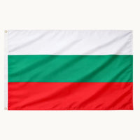 Drapeau de la Bulgarie 90x150cm