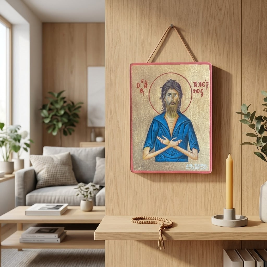 Icona di Sant'Alessio, l'Uomo di Dio