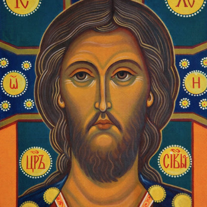 Orthodox Icon of Christ the King of Glory, Byzantine Style
